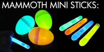 Easter Egg Miniature Glow Sticks