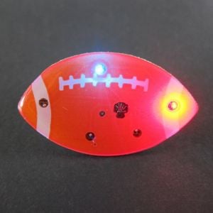 Football Body Light Lapel Pins