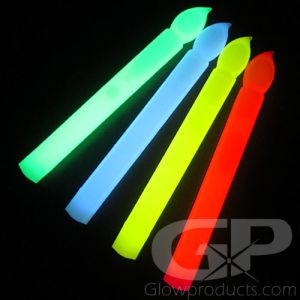 Assorted Color Glow Stick Candle Pack