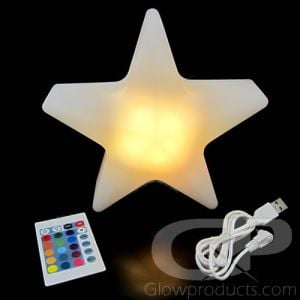 Star Shape LED Mood Lamp with Remote