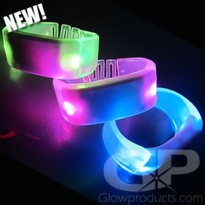 LED Multi-Color Bangle Bracelets GP New
