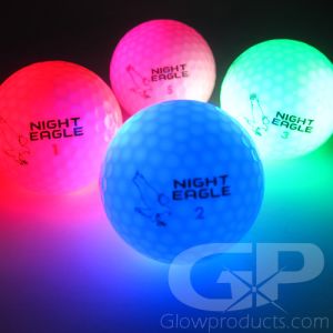 Assorted Color LED Light Up Golf Balls