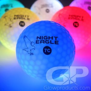 Glowing LED Golf Balls with 8 Color Modes