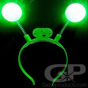 Glowing Alien Headband Bopper