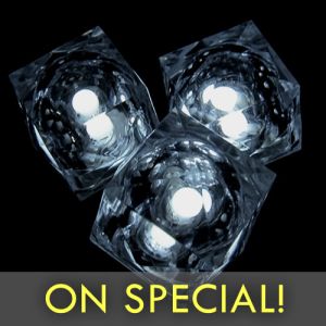 Light Up Ice Cubes On Special