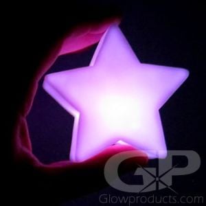 Glowing LED Star Lamp