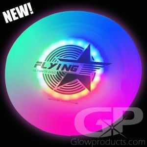 Light Up Frisbee Ultimate LED Flying Disc - USB Rechargeable