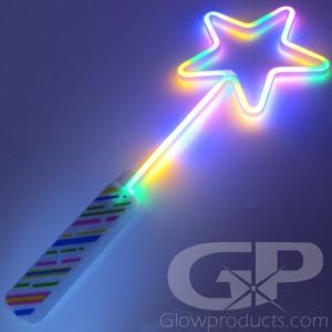 Neon Glowing LED Star Wands GP2