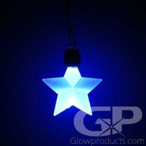 Glowing Star Light Up Pendant Necklaces