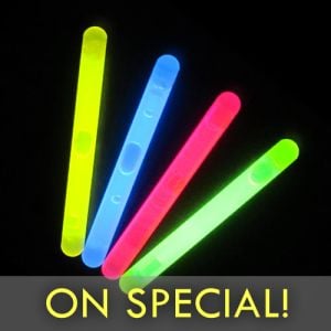 3 Inch Small Glow Sticks Assorted Color Mix