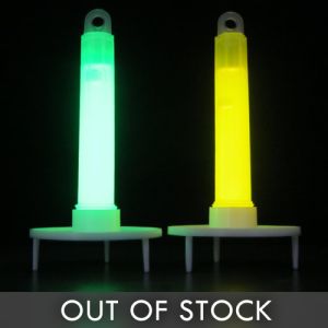 Safety Marker Glow Sticks with Stand