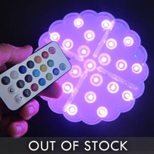 Large Decor Light Base with Remote - Multi Color