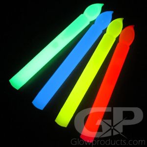 Assorted Color Glow Stick Candle Pack