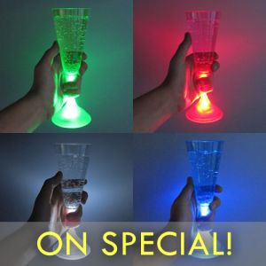 Light Up Champagne Glasses