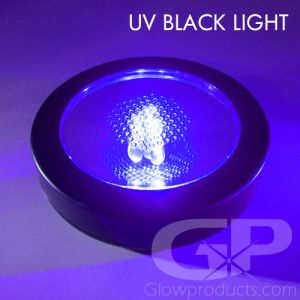 LED UV Black Light Drink Coasters