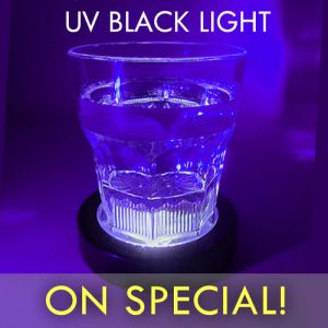 Black Light Drink Coasters