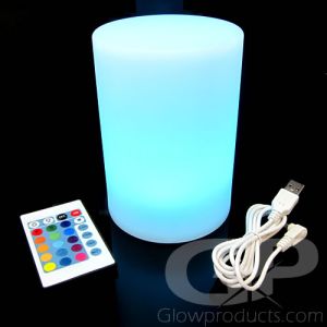 Large Pillar Light Up Decor LED Mood Lamp with Remote