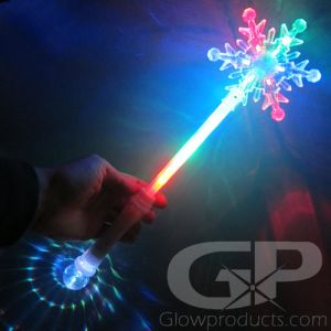 Light Up Snowflake Wand