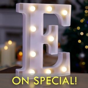 Light Up Letter Lamp