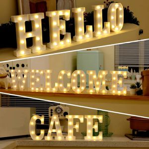 Light Up Letter Lamps