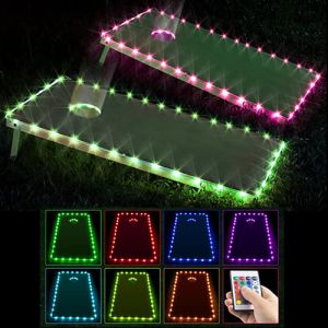 Light Up Cornhole Kit Bean Bag Toss