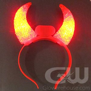 Light Up Devil Horns