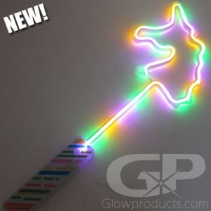 Light Up Neon Wand Unicorn GP1 NEW