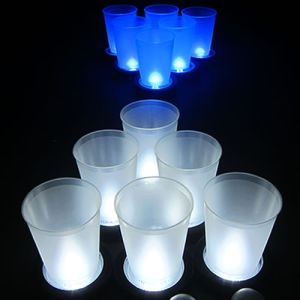 Light Up Glow Beer Pong Set