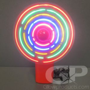 Light Up LED Glowing Pocket Fans