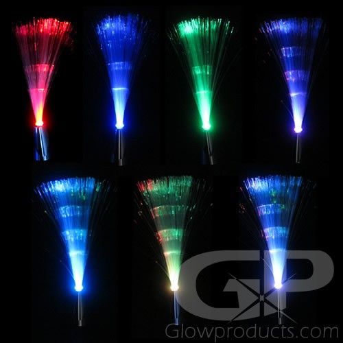 Color changing fiber optic light shop