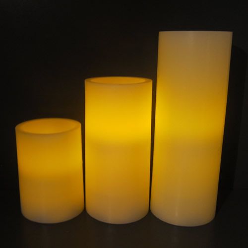 Wax candles with led lights sale