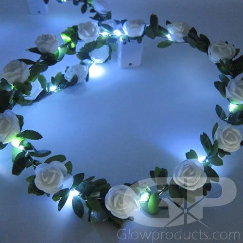 Led light up flowers sales