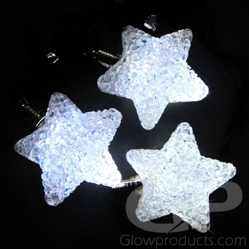 Large Soft LED Star Pendant with White Glow Glowproducts