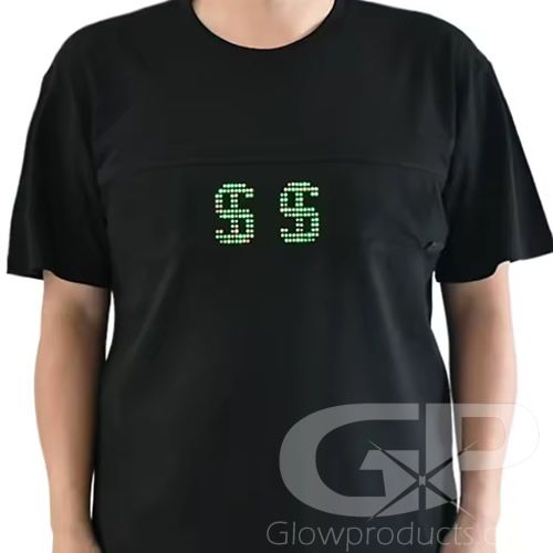 Animated Light Up LED Shirt with Smartphone Control