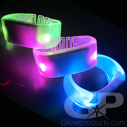 LED Glow Bracelets Multi Color Lights Glowproducts