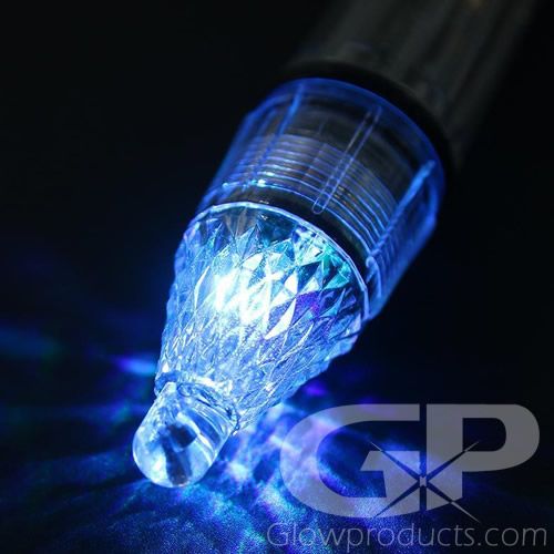 Blue deep led bulb shop
