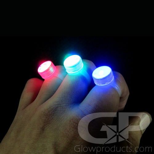 Light Up LED Rainbow Mood Rings Glow Rings Glowproducts