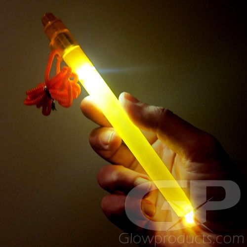 Battery powered glow stick sale