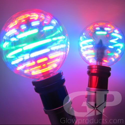Light up spinning ball wand hot sale