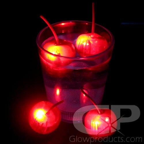 Light Up LED Cherries Glow Cherry Glowproducts