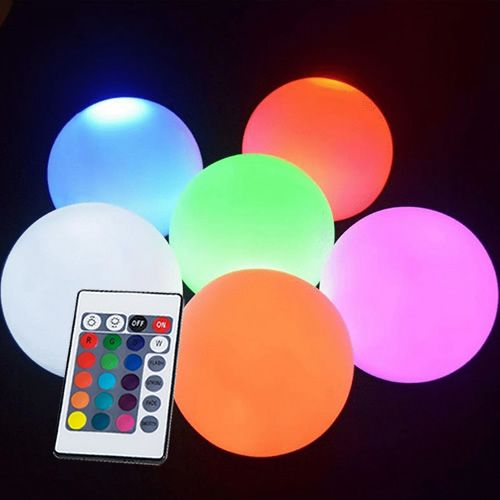 Color Changing Light Ball Room Modern LED Ball Sphere Pendant Light