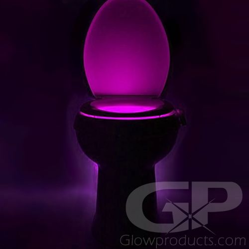 Glow bowl toilet light sale