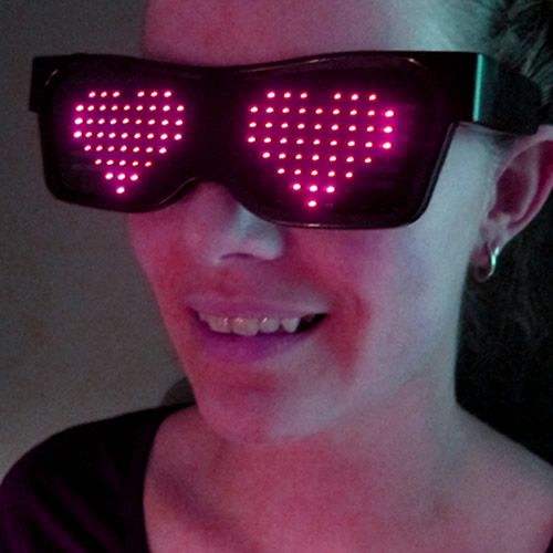 Light up sunglasses rave discount
