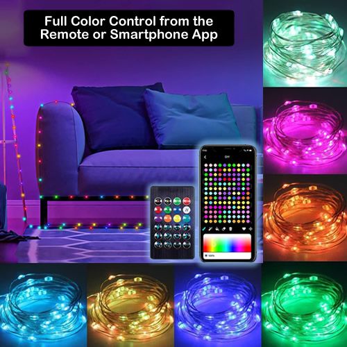 Smart LED String Lights with USB
