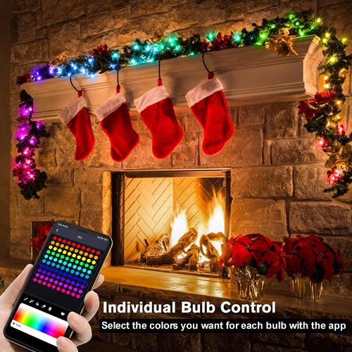 Christmas lights with usb plug outlet