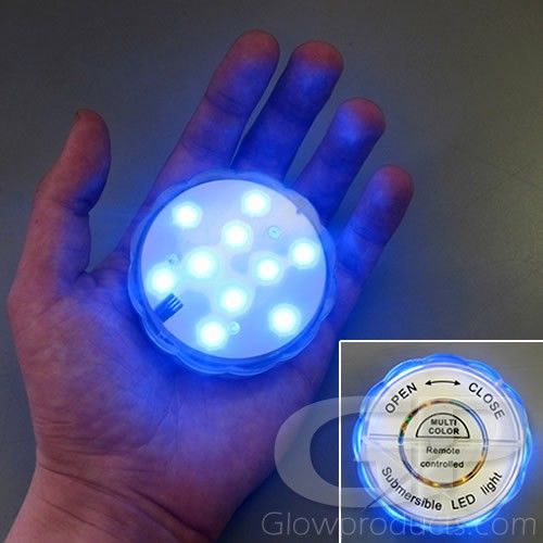 Multicolor lights with remote top
