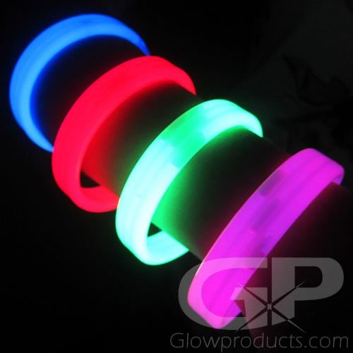 Custom glow in the dark wristbands store
