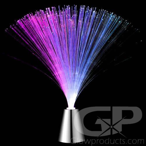 Color Changing LED Fiber Optic Night Light Lamp Stand Home Decor Colorful CYCA 
