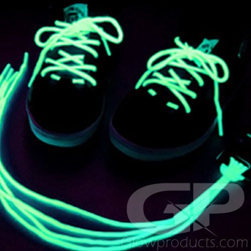 Men Women Canvas Sneaker Laces Shoe Strings Glow In The Dark Shoelace 