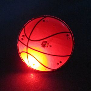 Basketball Flashing Pin Body Lights